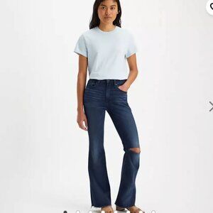 Levis 726 High Rise Flare Jeans -25